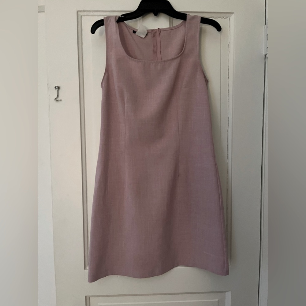 Pale Pink Mini Dress